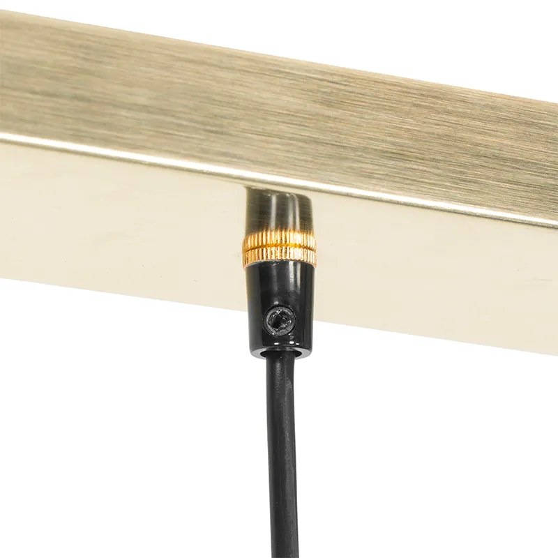 Moderne hanglamp messing 5-lichts - Jeana