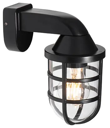 Moderne buiten wandlamp zwart IP54 - Joeri