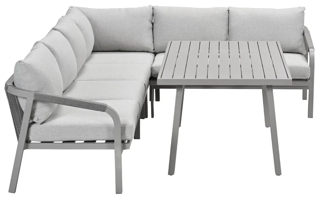 Garden Impressions Tarera lounge dining set 5-delig R - taupe