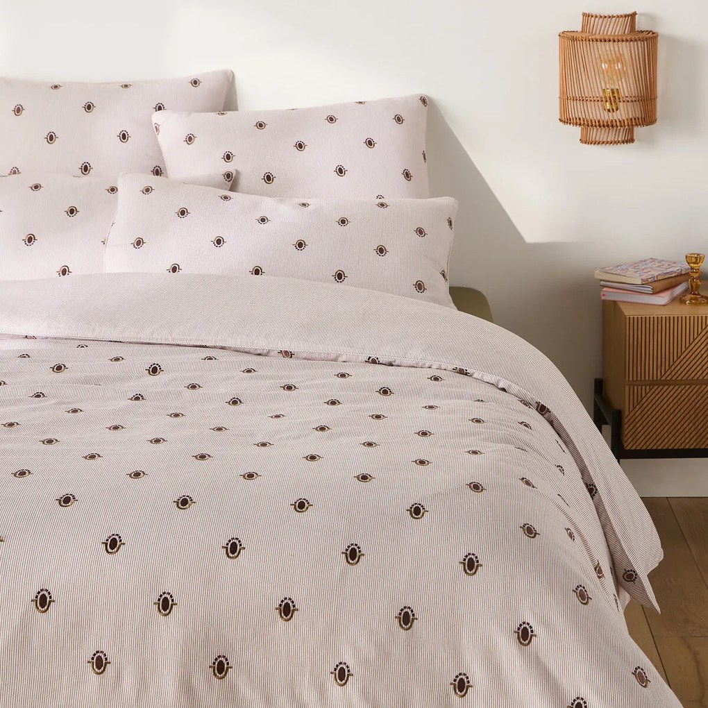 Dekbedovertrek in gewassen katoen, Avara