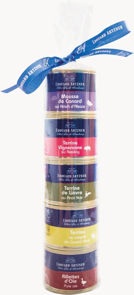Terrine & Mousse & Rillettes, 5-delig