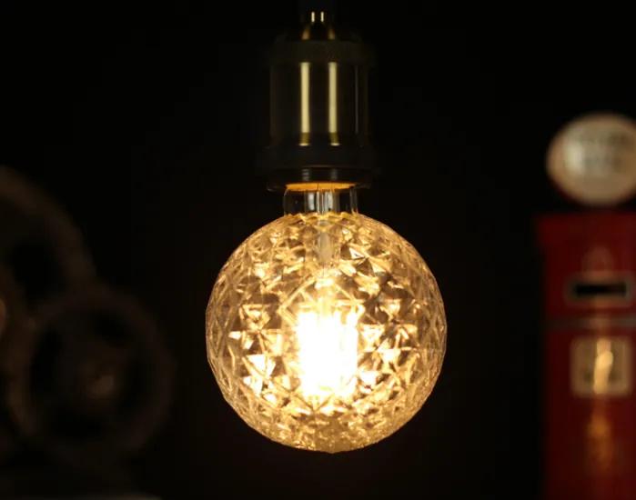 E27 LED Filament Pine Globelamp 4W Warm Wit Dimbaar