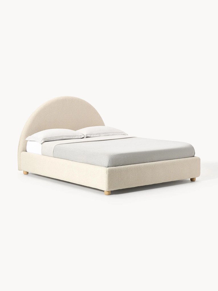 Gestoffeerd teddybed Ebba met opbergruimte