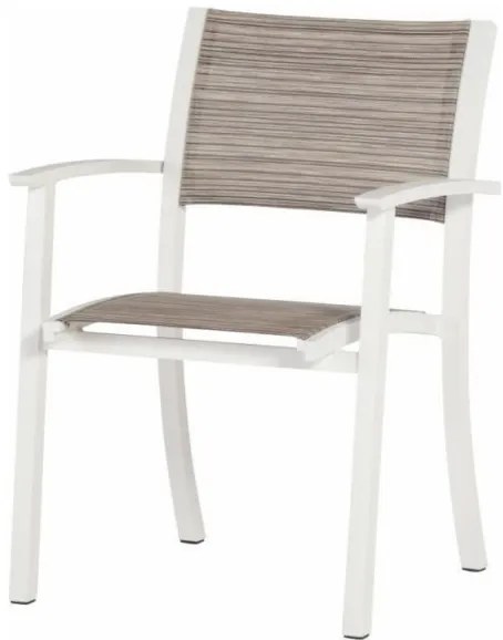 4 Seasons Outdoor | Ricci stoel stripes (showroommodel)  Tuinstoel     weerbestendig