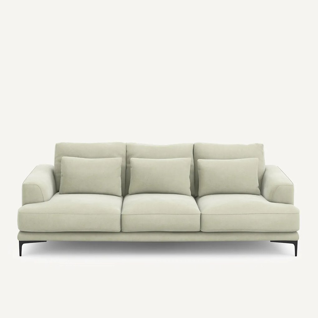 4-zits sofa in stonewashed fluweel, Marsile