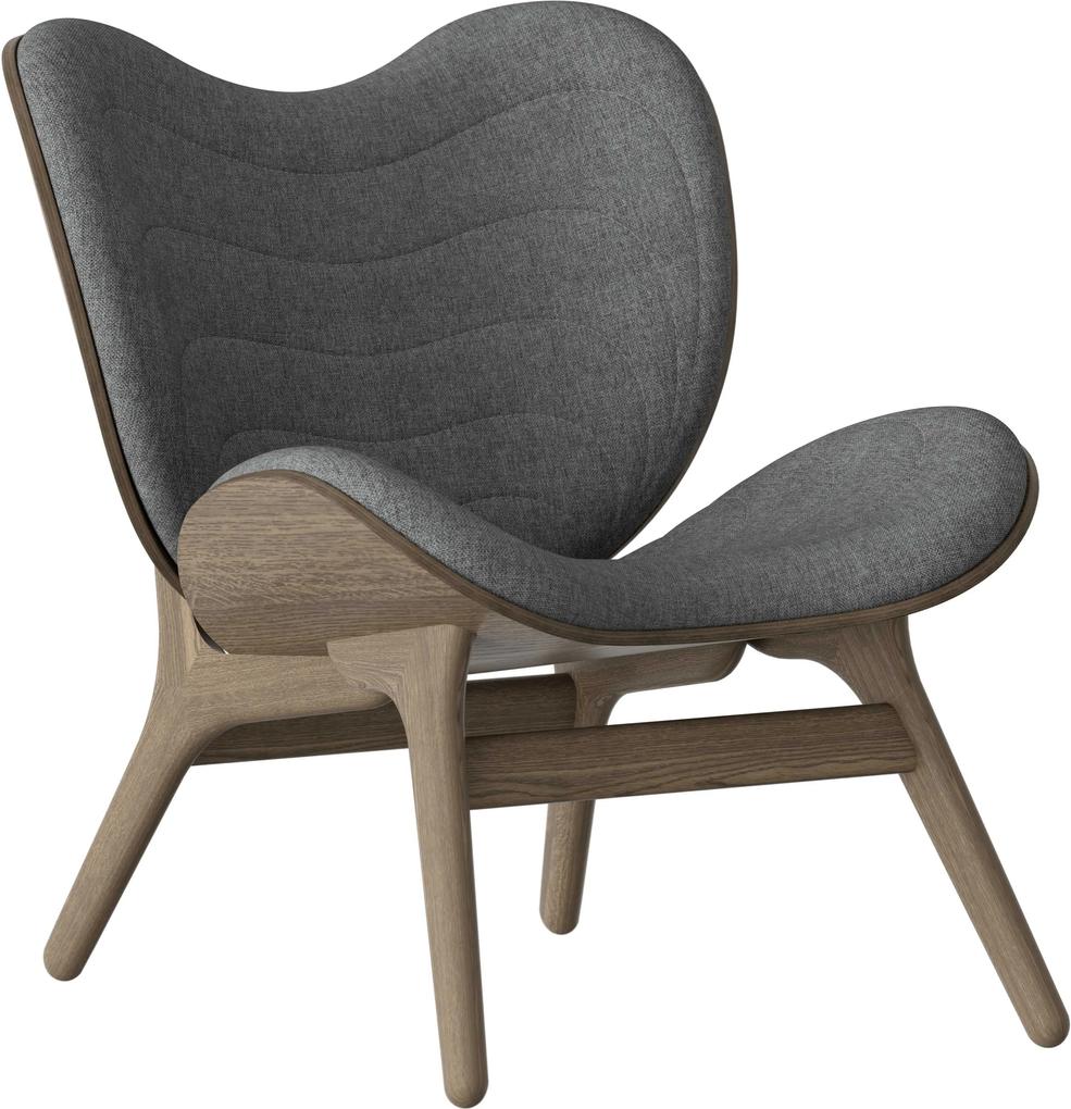 Umage A Conversation Piece fauteuil donker eiken Slate Grey