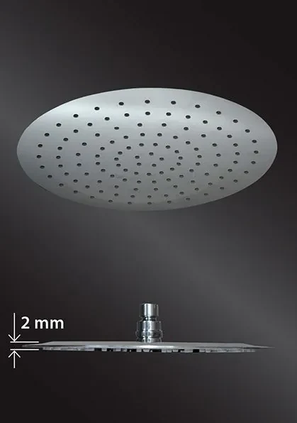 Best Design Ore RVS regendouche 30cm rond, 2mm dik