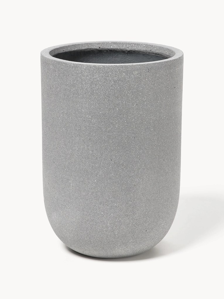 Outdoor plantenpot Tuscany van beton, H 49 cm