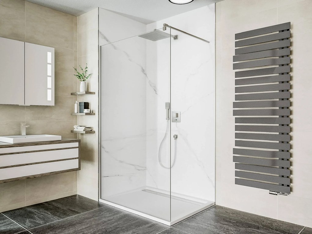 HSK Walk in Pro inloopdouche 140x200cm Helder glas/RVS