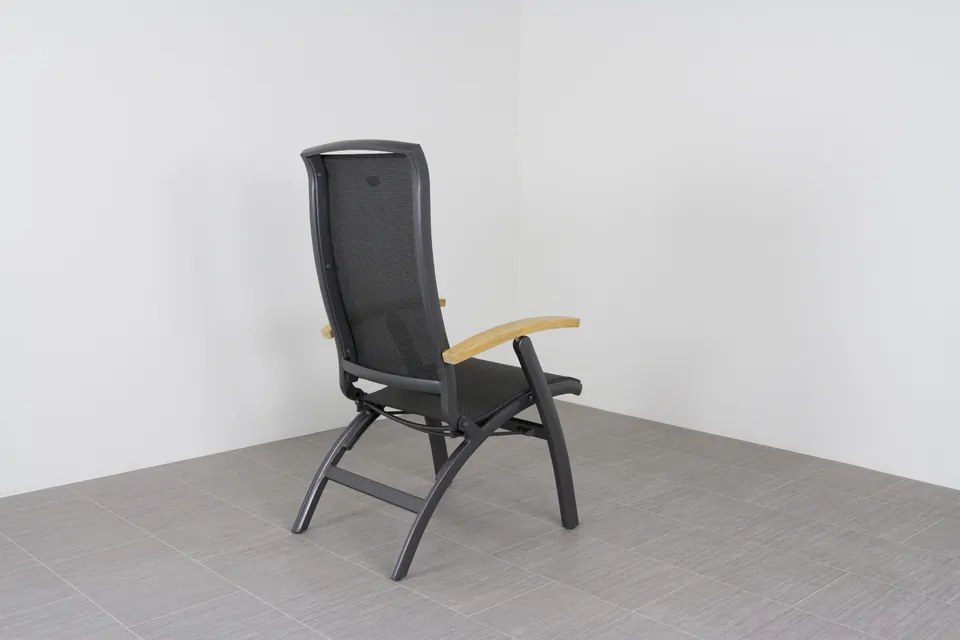 Hartman Da Vinci/Sonata 4-persoons verstelbare tuinset 160x90 cm. - Teak