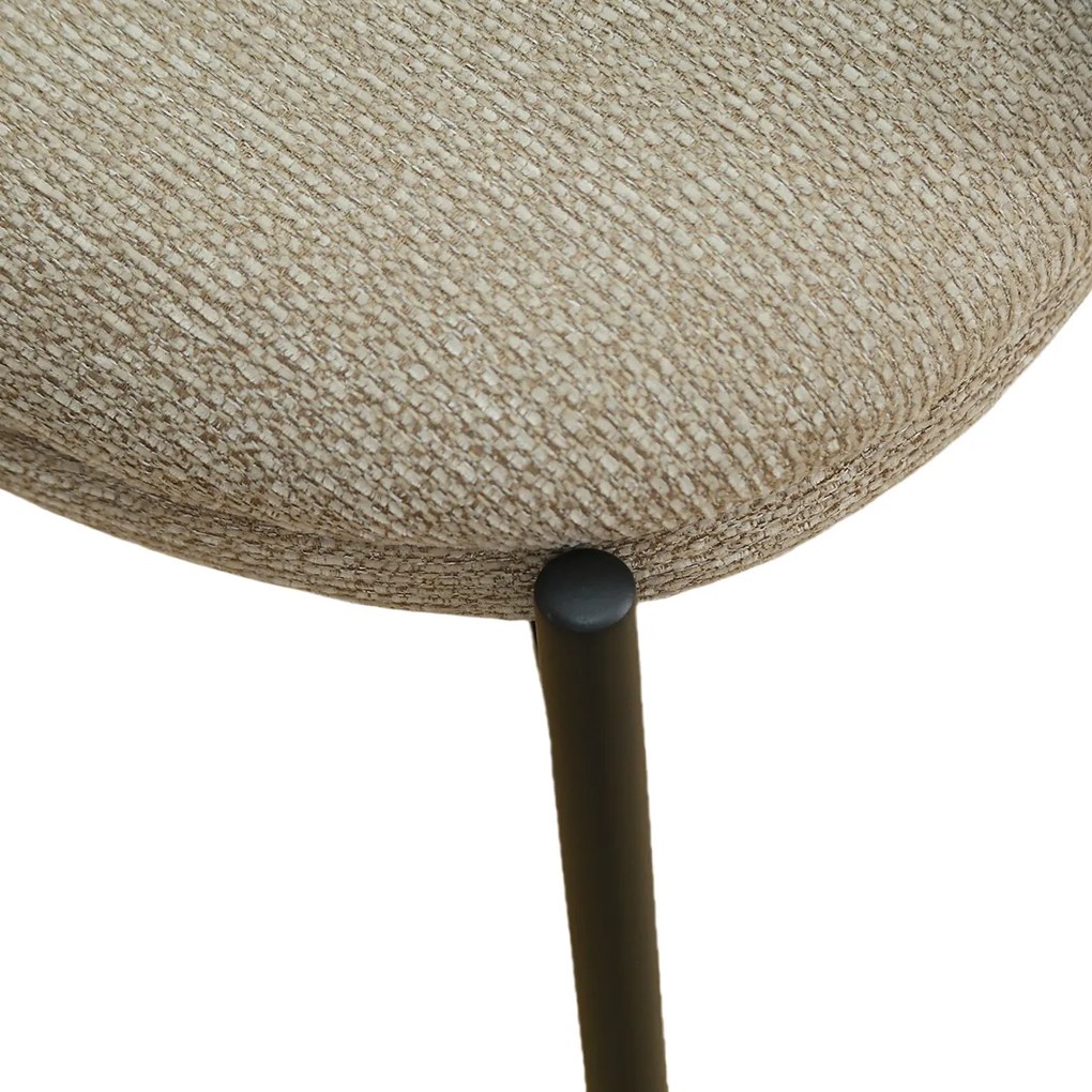 Hoge Barkruk Met Houten Rugleuning