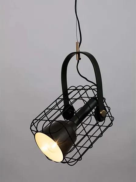 Hanglamp Cage zwart