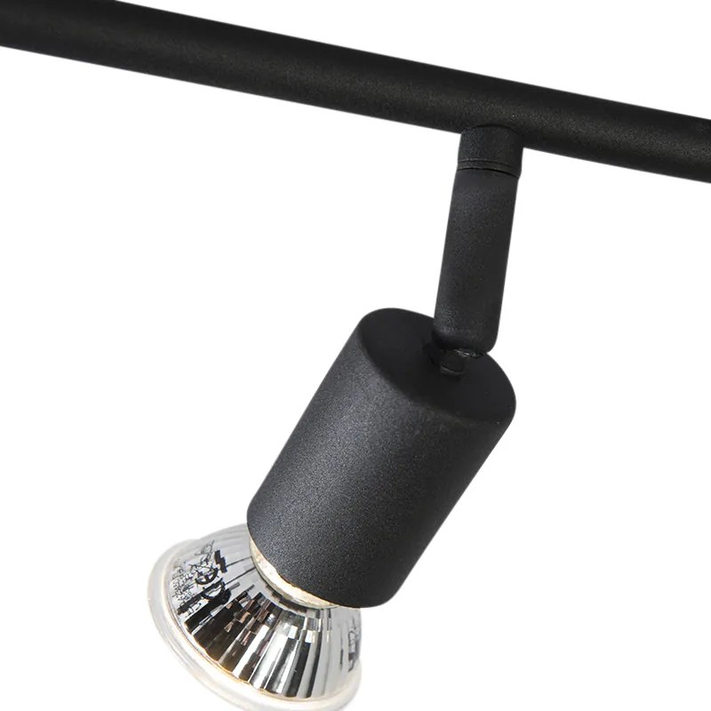 Smart spot zwart kantelbaar incl. Wifi GU10 - Jeany