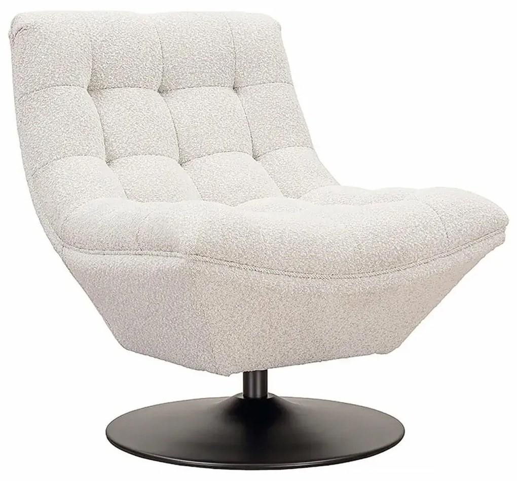 Richmond Interiors Sydney Draaibare Fauteuil Boucle Wit