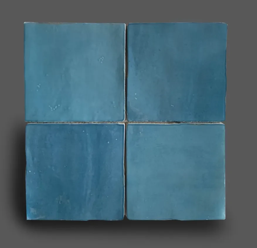 Hoogglans Wandtegel 13x13 Cm Licht Blauw A133