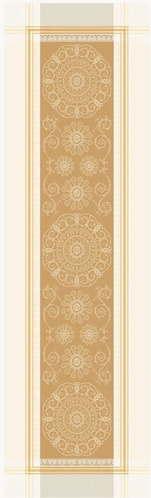 Jacquard tafelloper Galerie Royale Reflets D'Or