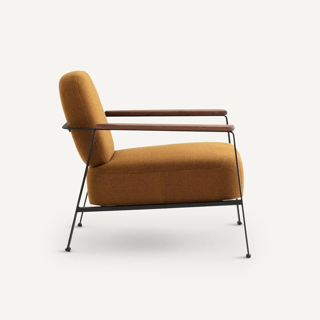 Fauteuil in mêlee gevlochten stof, Abraxas