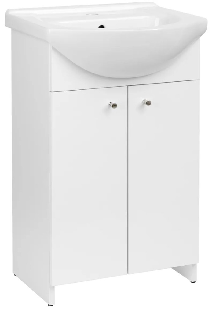 Plazan Basic badkamermeubel 50cm wit