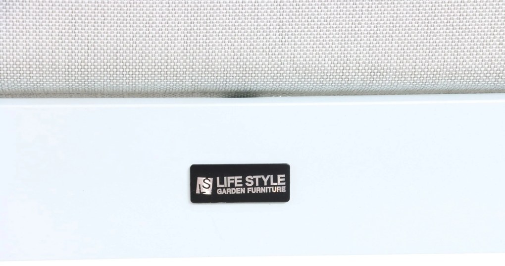 Tuinstoel Aluminium Wit Lifestyle Garden Furniture Luca