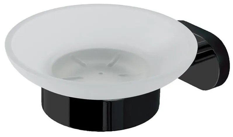 Eastbrook Salerno messing zeepschaaltje zwart mat