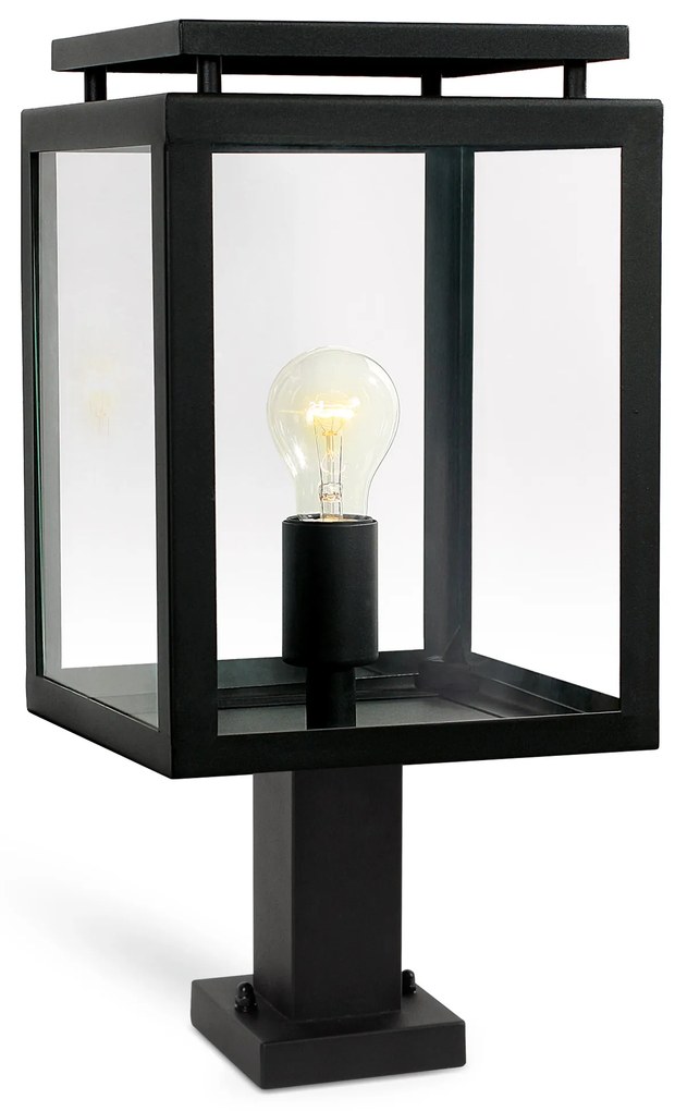 Tuinverlichting De Vecht op Sokkel Zwart