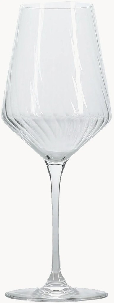 Witte wijnglazen Robi van kristalglas, 4-delig