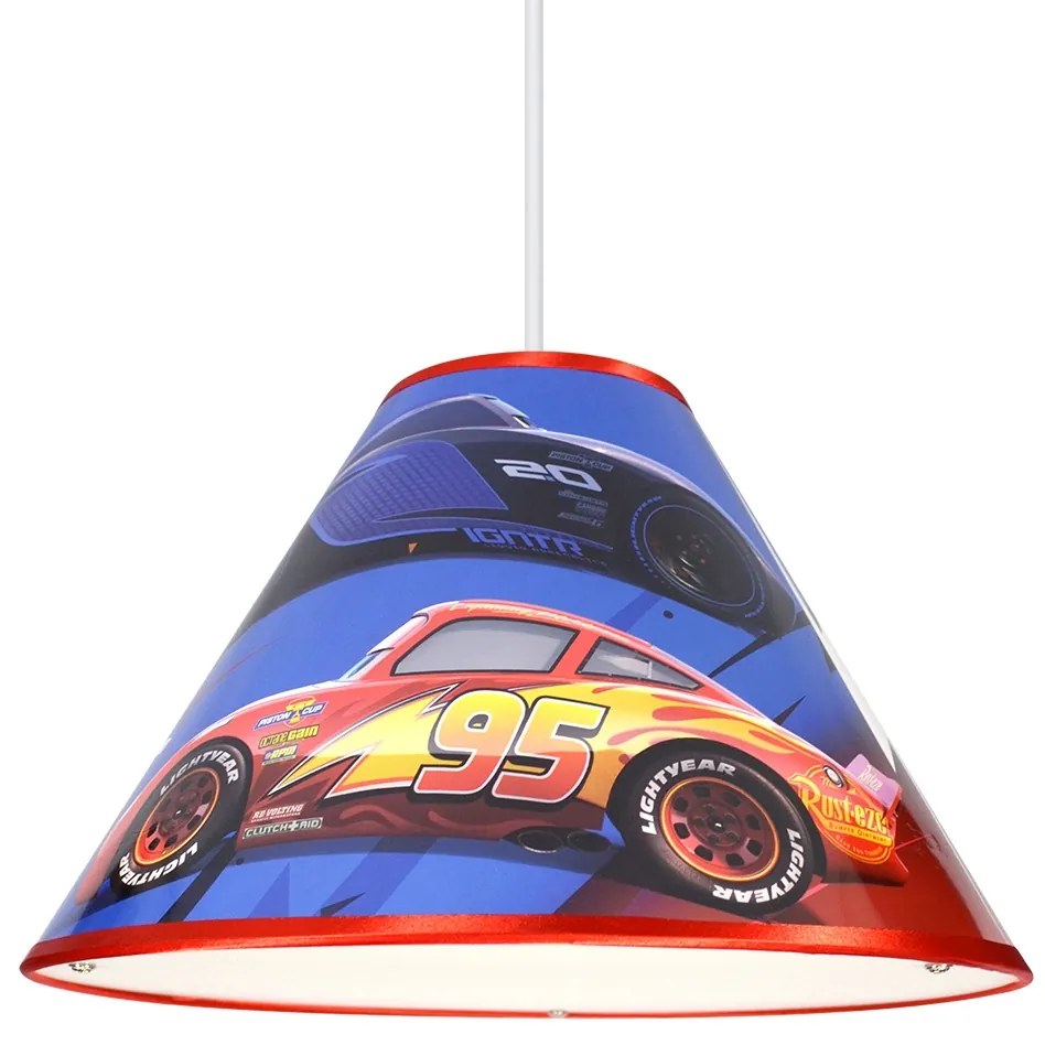 Hanglamp aan koord DISNEY CARS 1xE27/40W/230V