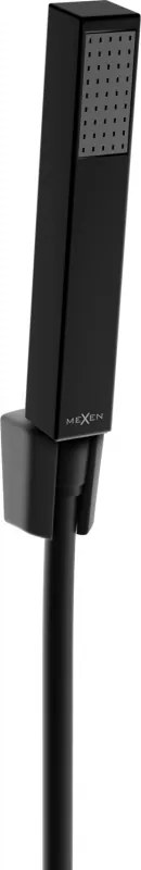 Mexen R-77 punthanddouche set, zwart - 785775052-70