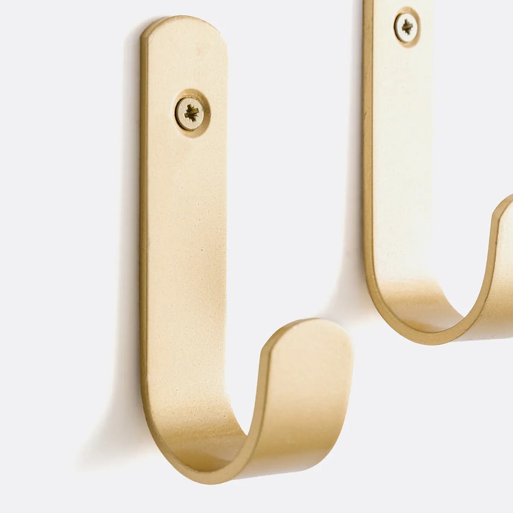 Set van 2 metalen kapstokken , Hiba