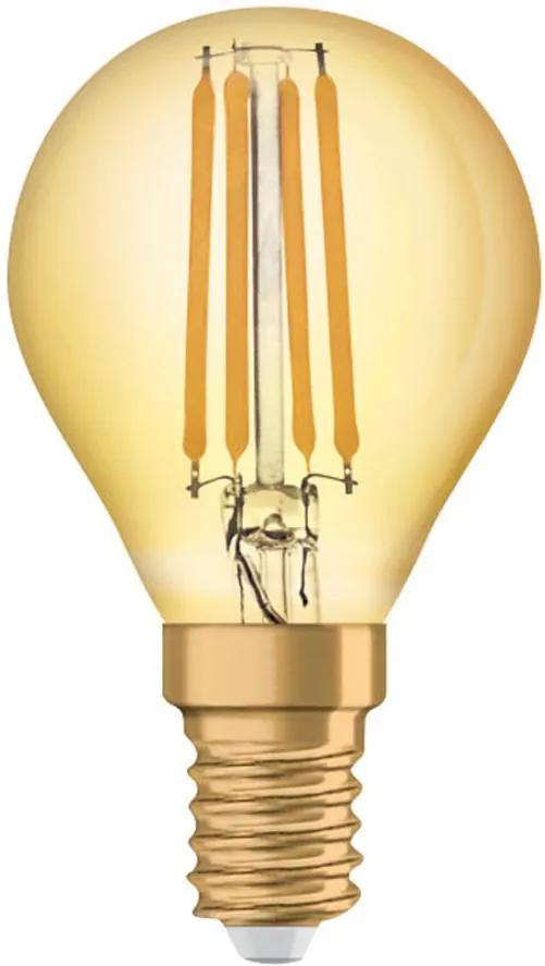 Osram Vintage 1906 LED E14 P45 2.5W 825 Goud | Vervangt 22W