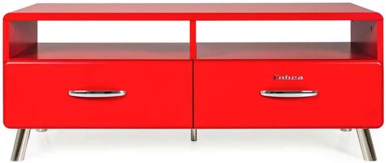 Tenzo tv-meubel Cobra - rood - 46x118x43 cm - Leen Bakker