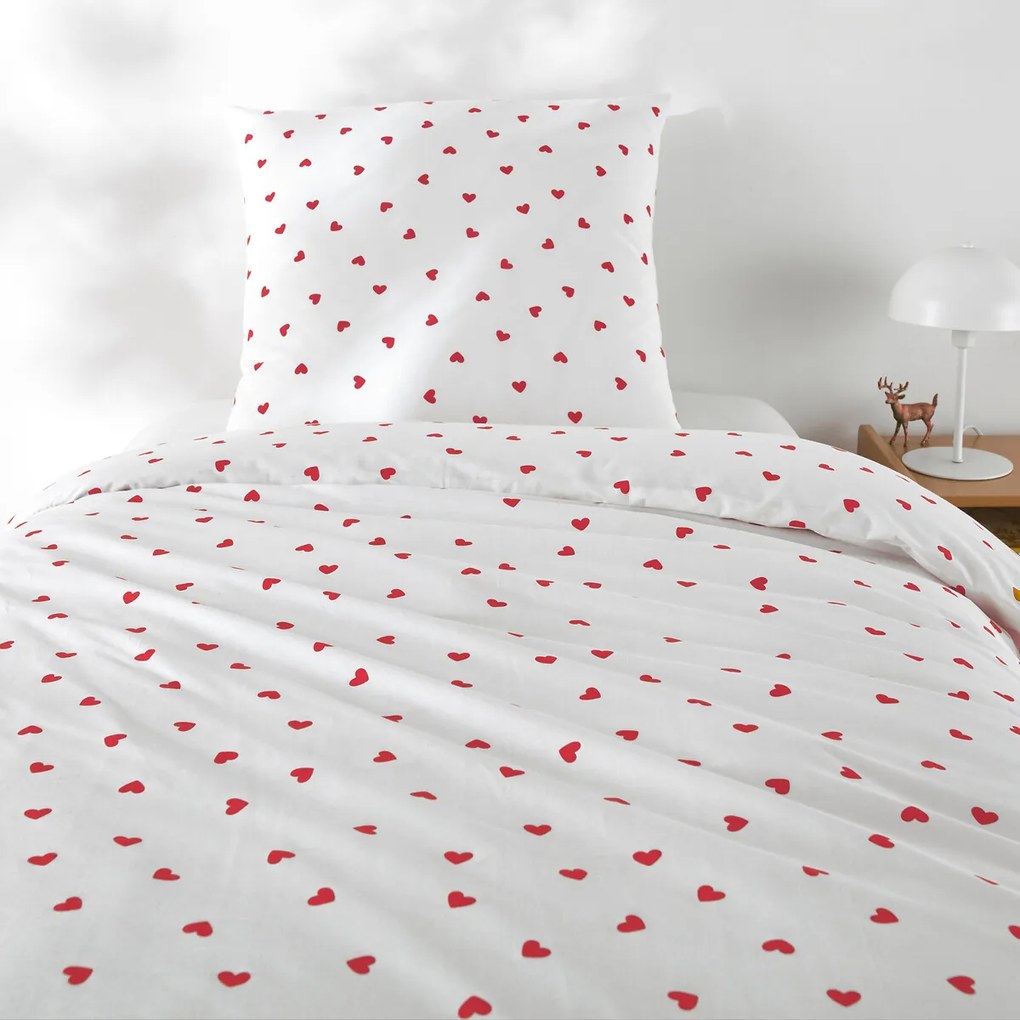 Bedset voor kinderbed in 50% gerecycled katoen, Scacco