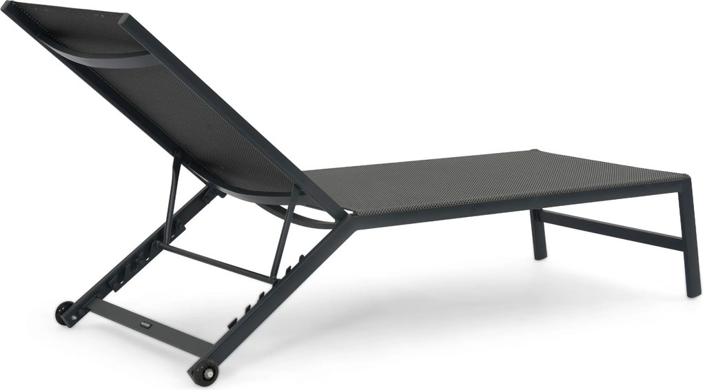 Lifestyle Garden Furniture Lento Ligbed Verstelbaar Textileen Grijs