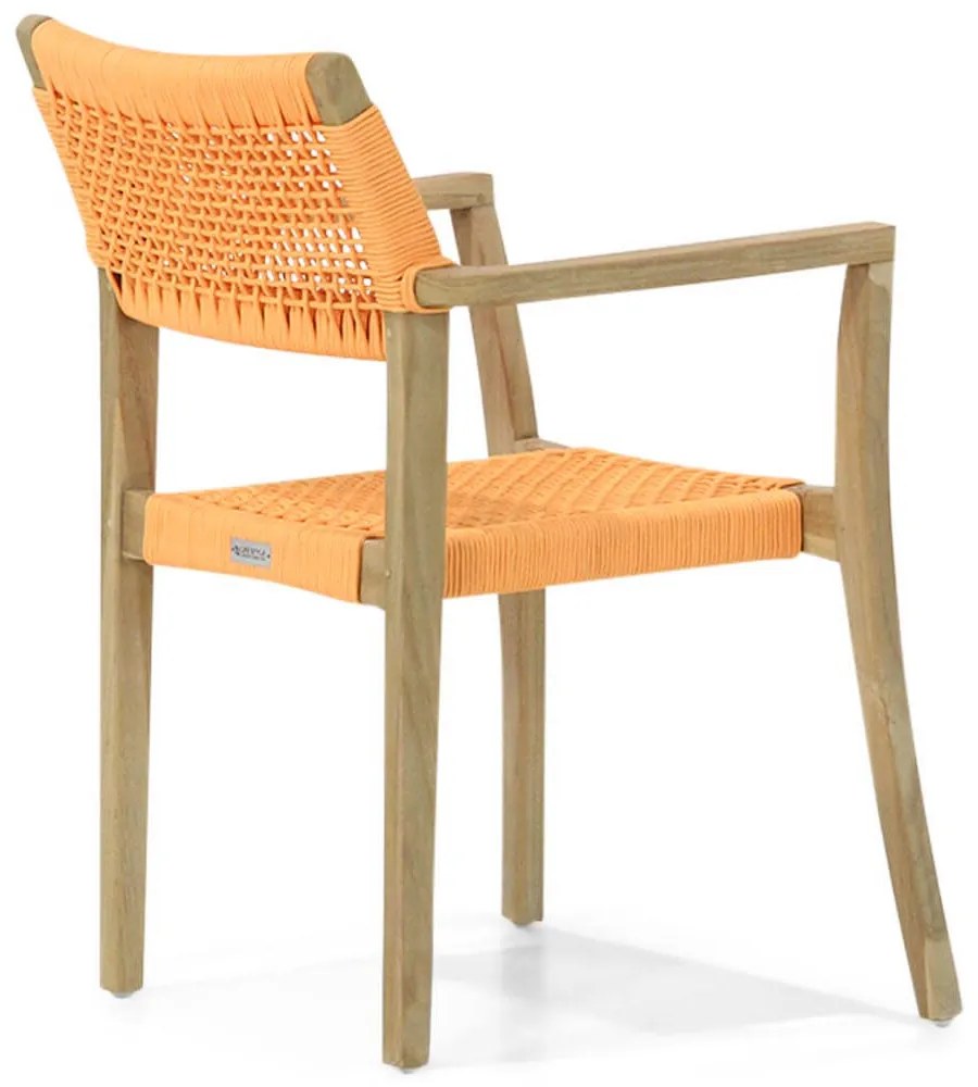 Tuinset 10 personen 400 cm Rope Oranje Lifestyle Garden Furniture Dallas/Brighton