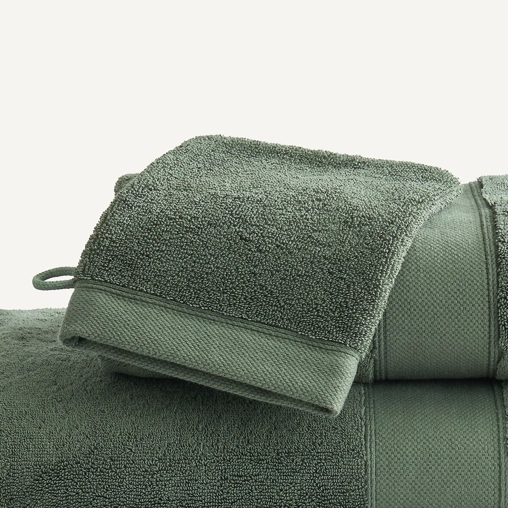 Set van 2 washandjes, 700 g/m², LEON