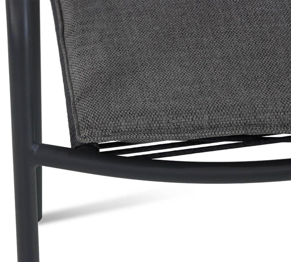 Tuinset 6 personen 240 cm Aluminium/rope Grijs Coco Penya/Vienna