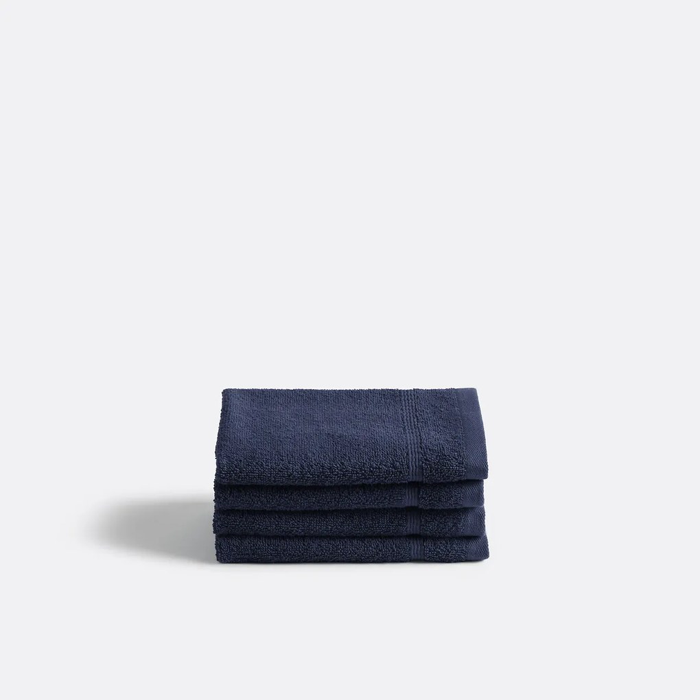 Set van 4 gastendoekjes in badstof 600 g/m², Zavara