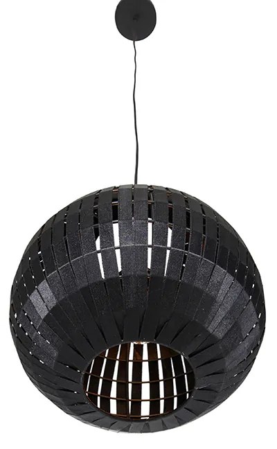 Moderne hanglamp zwart 30 cm - Zoë