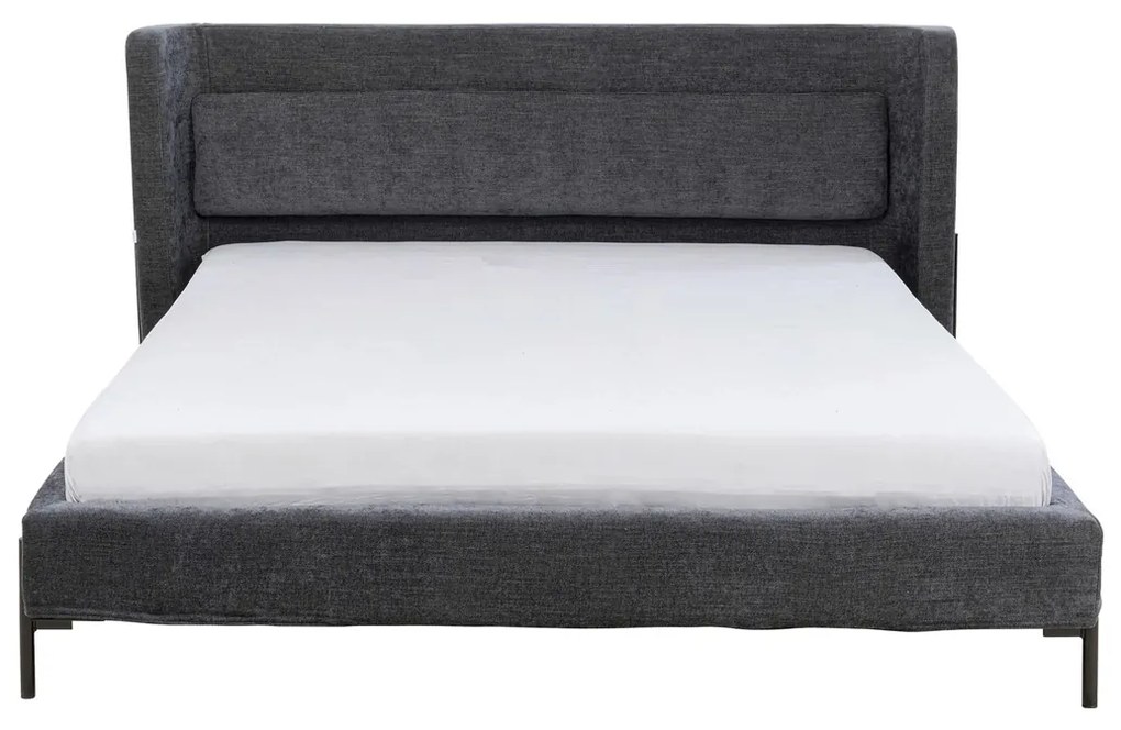 Kare Design Tivoli Modern Gestoffeed Bed Grijs 180 Cm