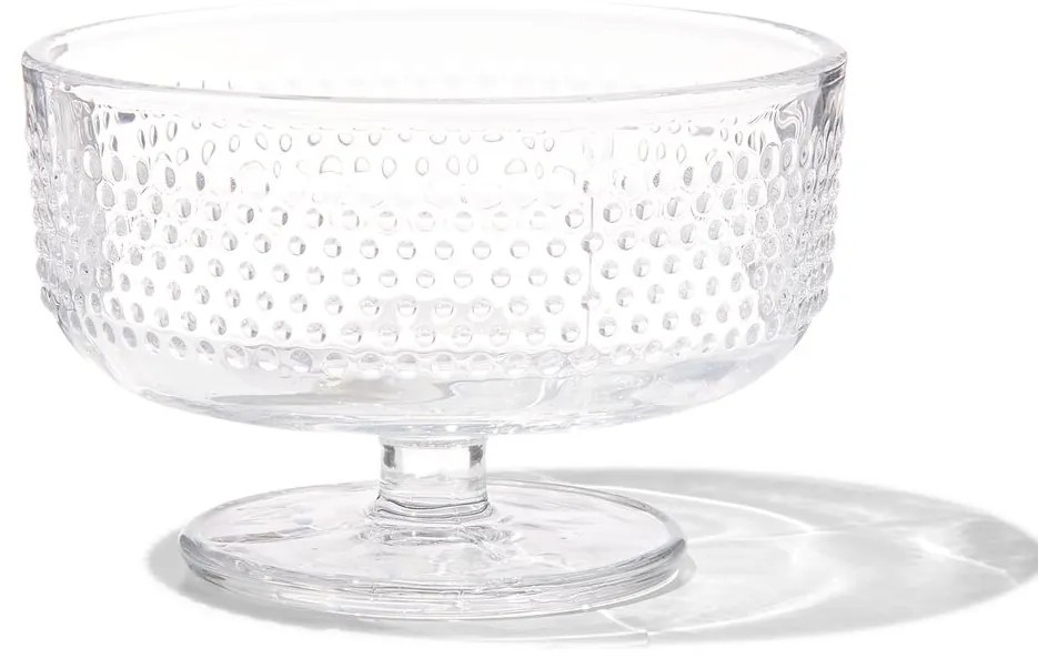 HEMA Coupe Bergen Reliëf 450ml (transparant)