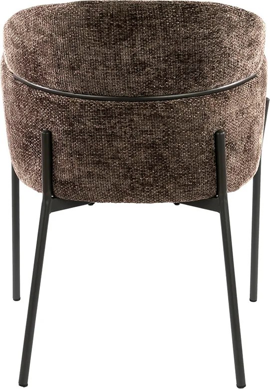 Comfortabele Eetkamerstoel Bruin