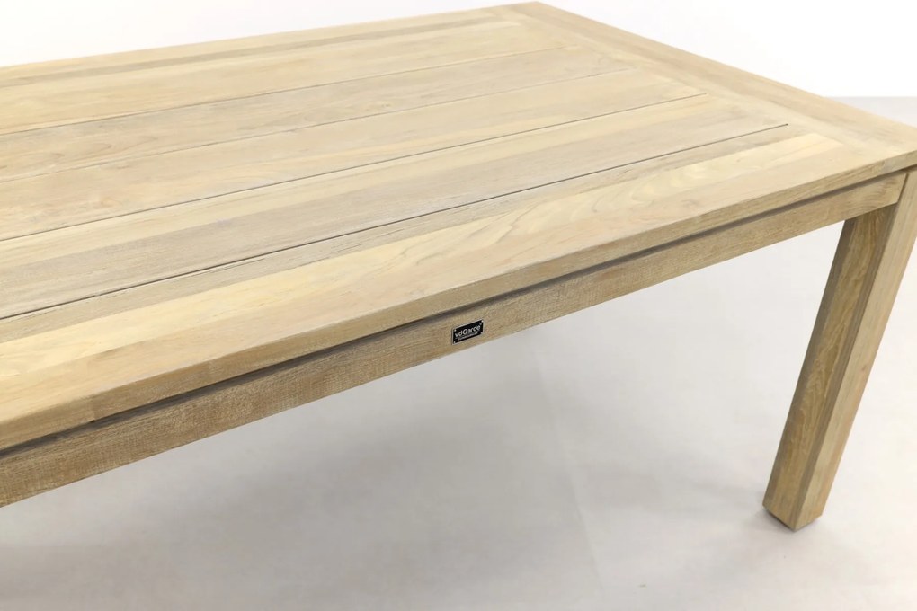 Jasmine Naturel/Rome 4-persoons dining tuinset 170x100 cm. - Grey teak