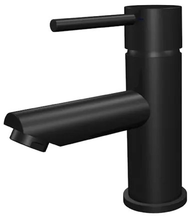 Xenz Duero Wastafelkraan 15cm chroom zwart mat DU5401-29