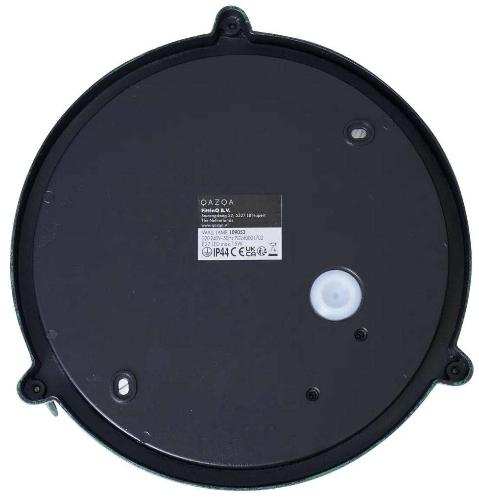 Buiten wandlamp groen rond IP44 - Noutica