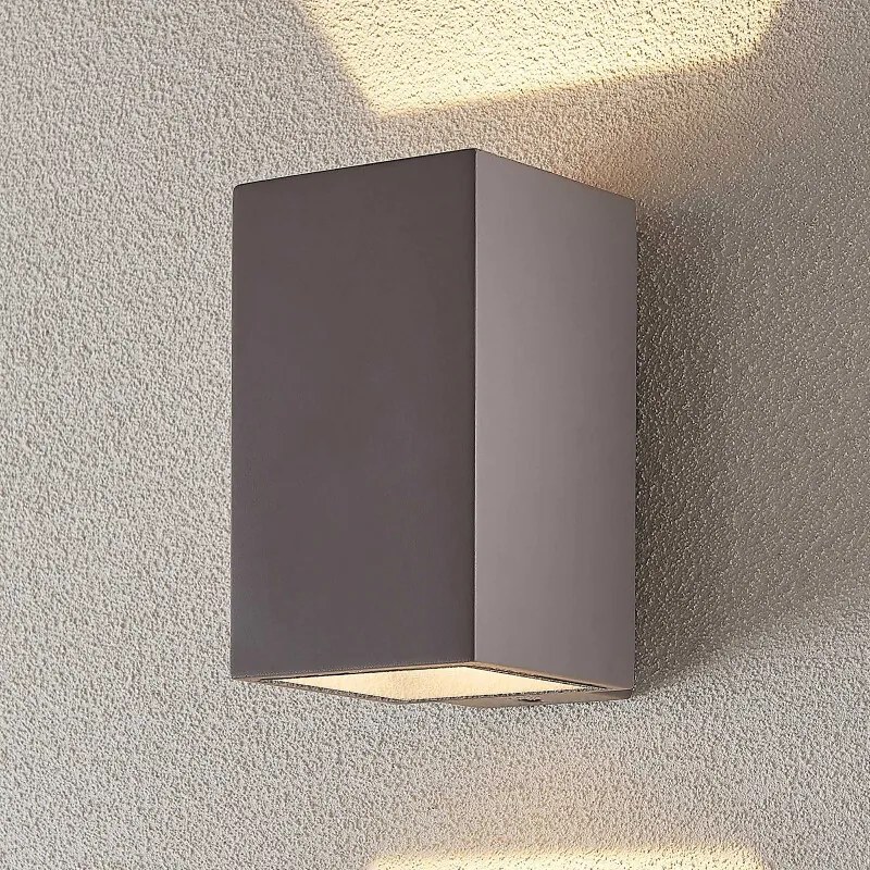 LED buitenwandlamp Kaniel uit beton - lampen-24