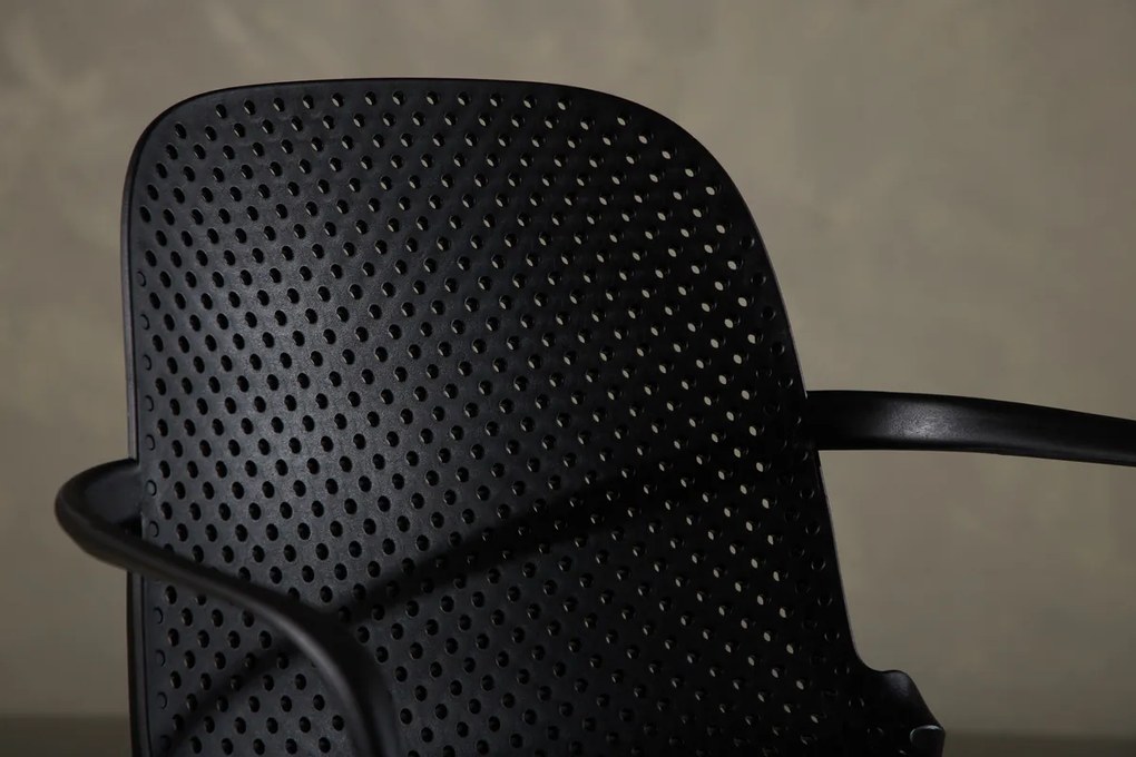 Jörn Eetkamerstoel - Annika - Zwart - Kunststof - Jörn