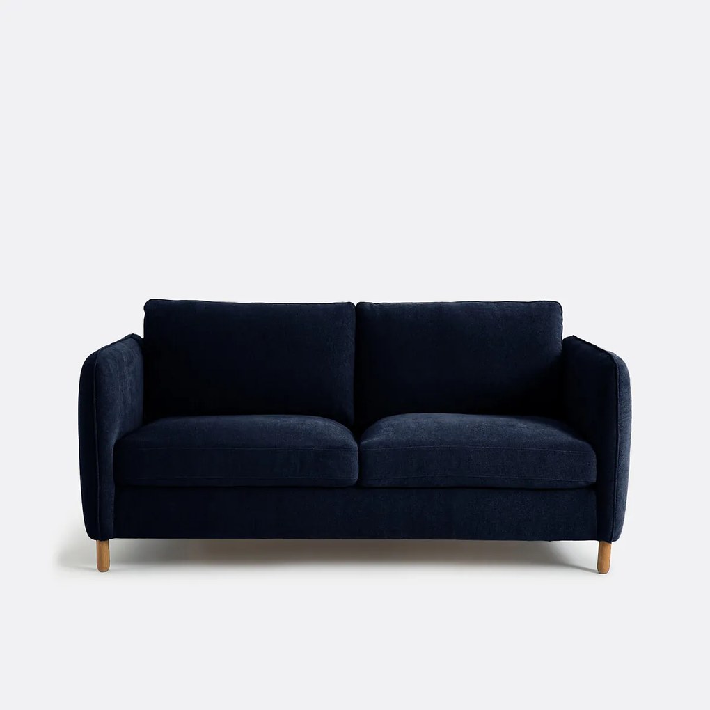 3-zits gevlekte polyester bank Loméo