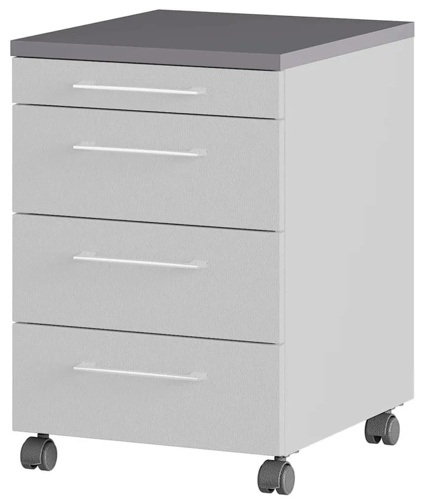 Germania Rolkast GW-Profi 2.0 42x49x61 cm lichtgrijs en grafietkleurig
