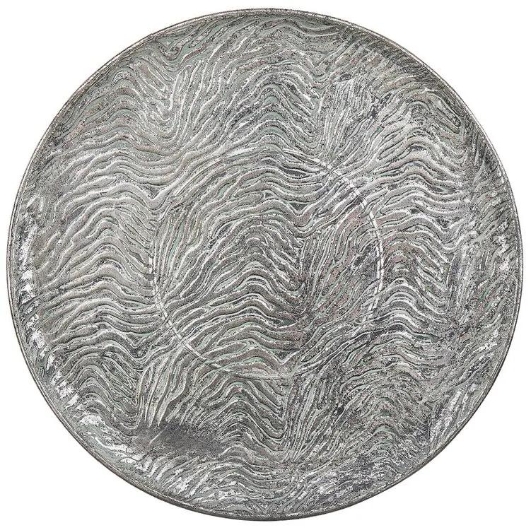 Decoratieve schaal zilver KITNOS Beliani