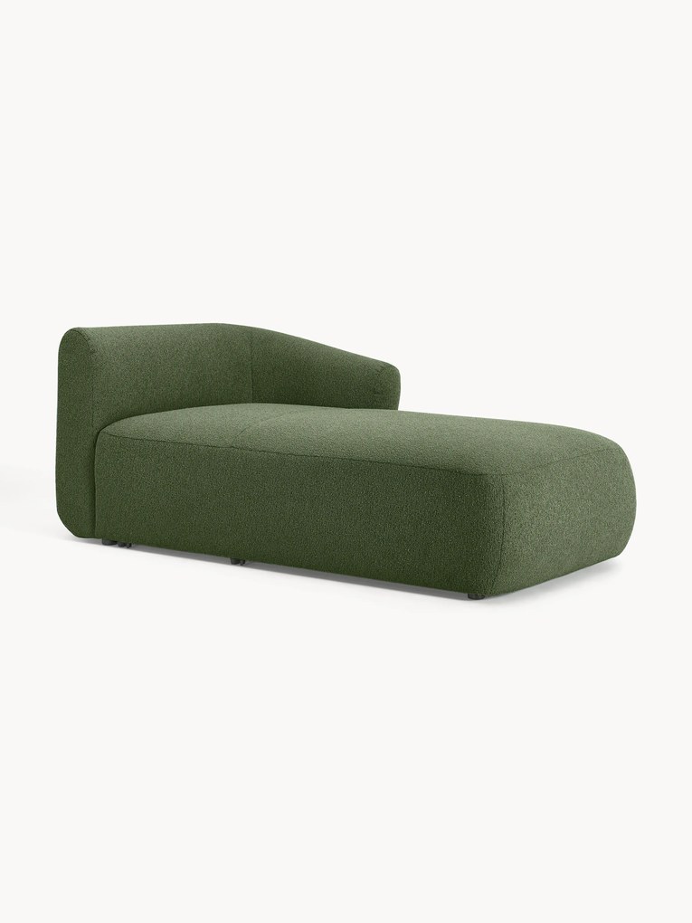 Bouclé hoekbankmodule Sofia